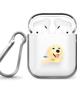 Alternative view of قاب شفاف ایرپاد وینا مدل Golden retriever