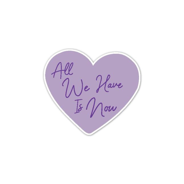 استیکر وینا مدل All we have is now