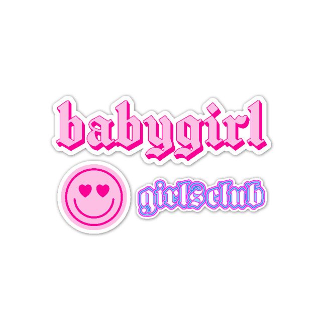 استیکر وینا مدل Babygirl 3 piece