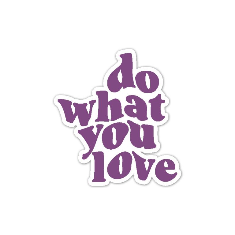 استیکر وینا مدل Do what you love