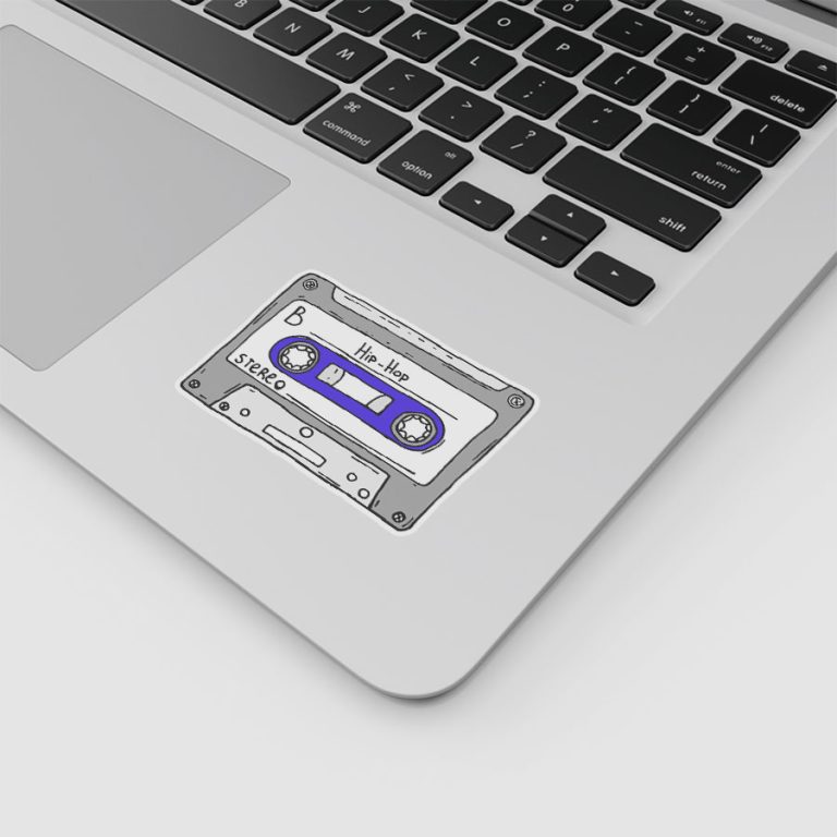 Alternative view of استیکر وینا مدل Hip hop cassette
