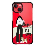 قاب ضد ضربه آیفون وینا مدل Shy dog mom - تصویر 5