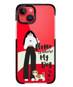 Alternative view of قاب ضد ضربه آیفون وینا مدل Shy dog mom