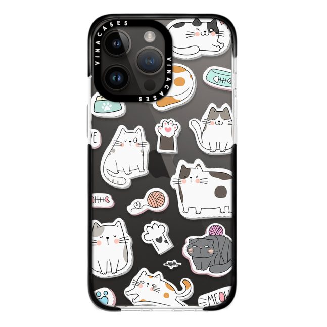 Alternative view of قاب ضد ضربه آیفون وینا مدل Super cute cats