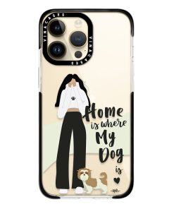 قاب ضد ضربه آیفون وینا مدل Shy dog mom