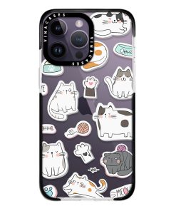 قاب ضد ضربه آیفون وینا مدل Super cute cats
