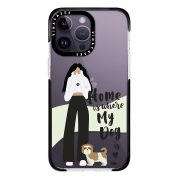 قاب ضد ضربه آیفون وینا مدل Shy dog mom - تصویر 3