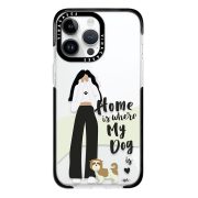 قاب ضد ضربه آیفون وینا مدل Shy dog mom - تصویر 4