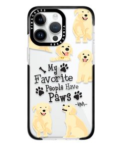 قاب ضد ضربه آیفون وینا مدل Golden retriever dogs