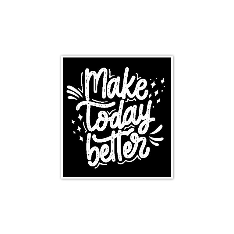 استیکر وینا مدل Make today better