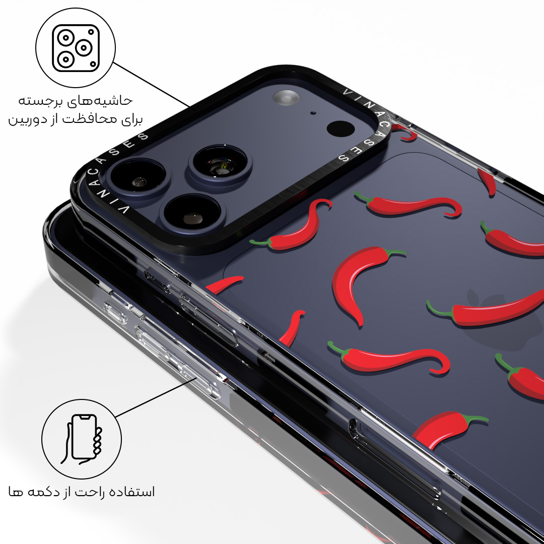قاب ضد ضربه آیفون وینا مدل Chili - Image 6