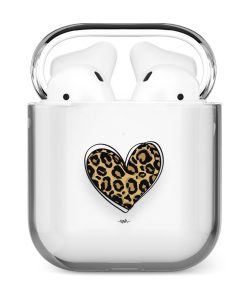 قاب شفاف ایرپاد وینا مدل Leopard heart