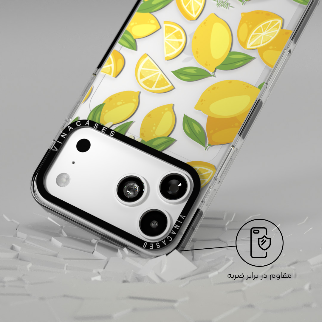 قاب ضد ضربه آیفون وینا مدل Lemons - Image 6