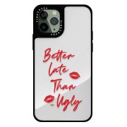 قاب آینه ای ضد ضربه آیفون وینا مدل Better Late Than Ugly - تصویر 26