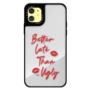 قاب آینه ای ضد ضربه آیفون وینا مدل Better Late Than Ugly - تصویر 29