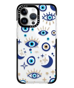 قاب ضد ضربه آیفون وینا مدل Gold and blue eyes
