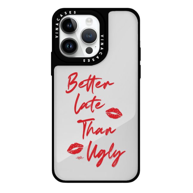 Alternative view of قاب آینه ای ضد ضربه آیفون وینا مدل Better Late Than Ugly
