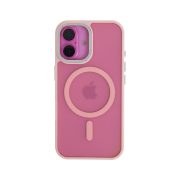 قاب سیلیکونی صورتی مات مگسیف ضد ضربه آیفون وینا مدل Basic - تصویر 6