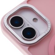 قاب سیلیکونی صورتی مات مگسیف ضد ضربه آیفون وینا مدل Basic - تصویر 5