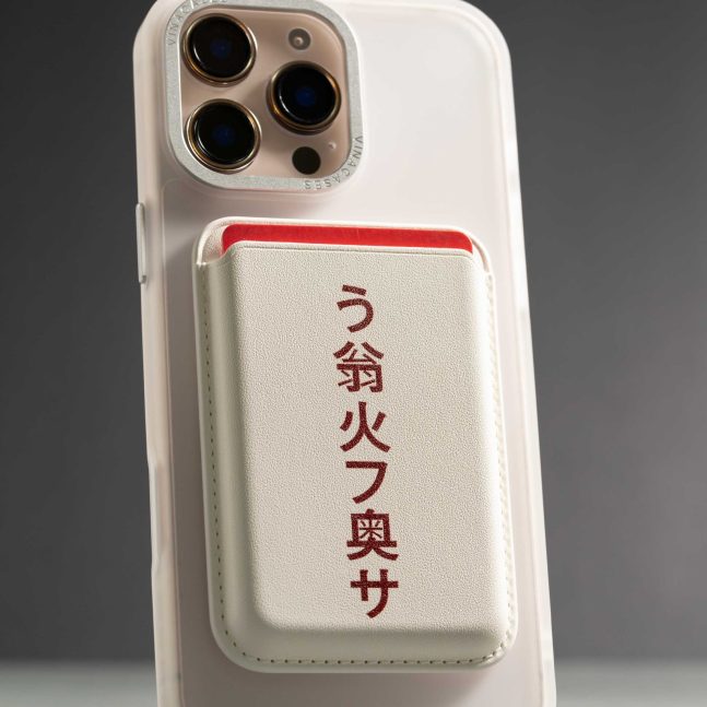 Alternative view of جاکارتی مگسیف چرمی سفید مدلVina x Vace - Japanese