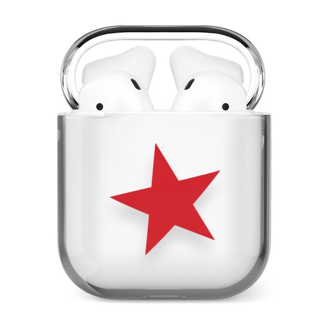 قاب شفاف ایرپاد وینا مدل Red star