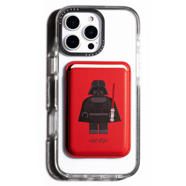 Alternative view of جاکارتی مگسیف چرمی قرمز مدل Vina x Vace - Darth vader