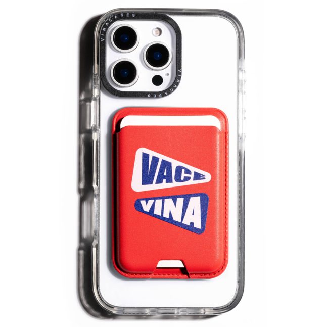 Alternative view of جاکارتی مگسیف چرمی قرمز مدل Vina x Vace - Vina vace flag