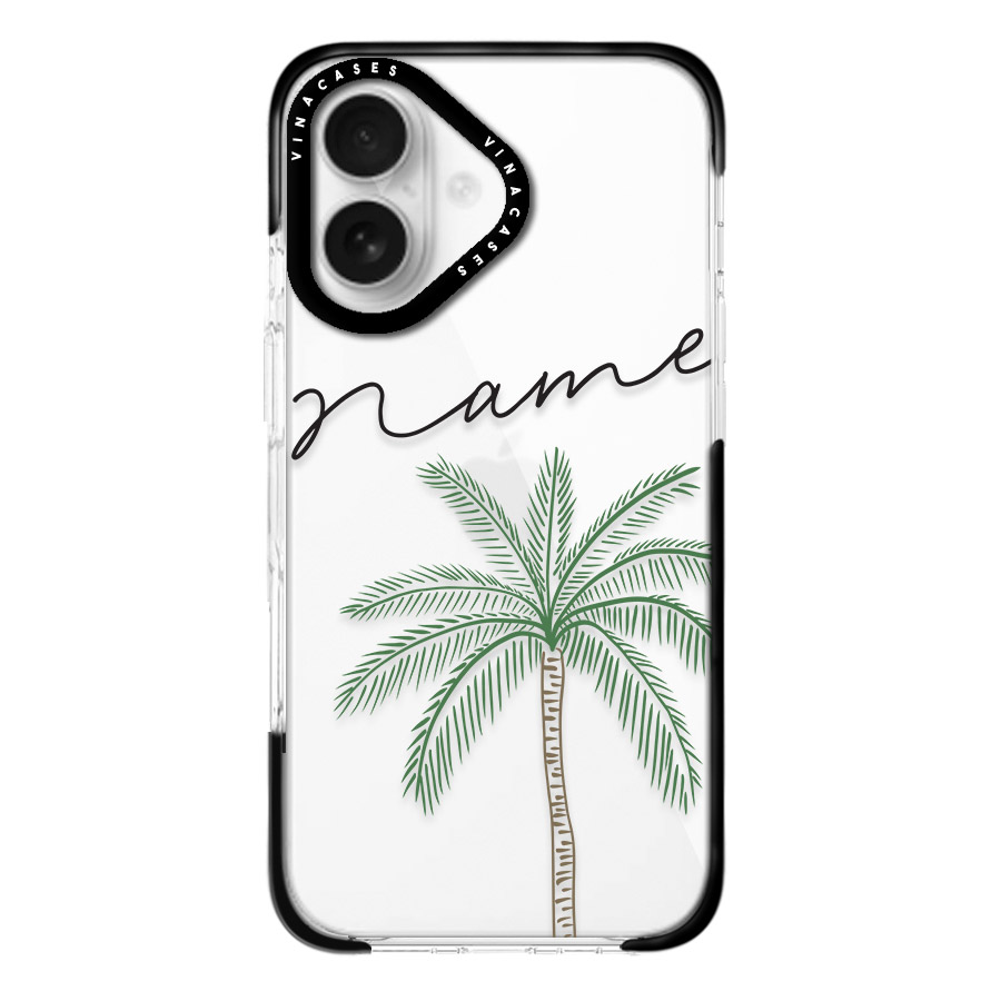 قاب ضد ضربه آیفون وینا با اسم دلخواه مدل Palm - Image 2