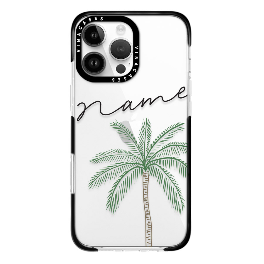 قاب ضد ضربه آیفون وینا با اسم دلخواه مدل Palm