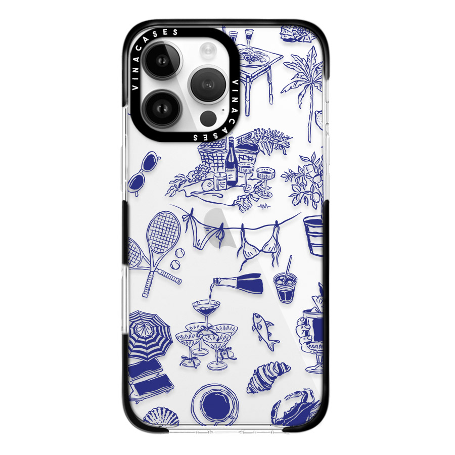 قاب ضد ضربه آیفون وینا مدل Blue picnic