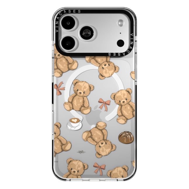 Alternative view of قاب مگسیف ضد ضربه آیفون وینا مدل Teddy Bears