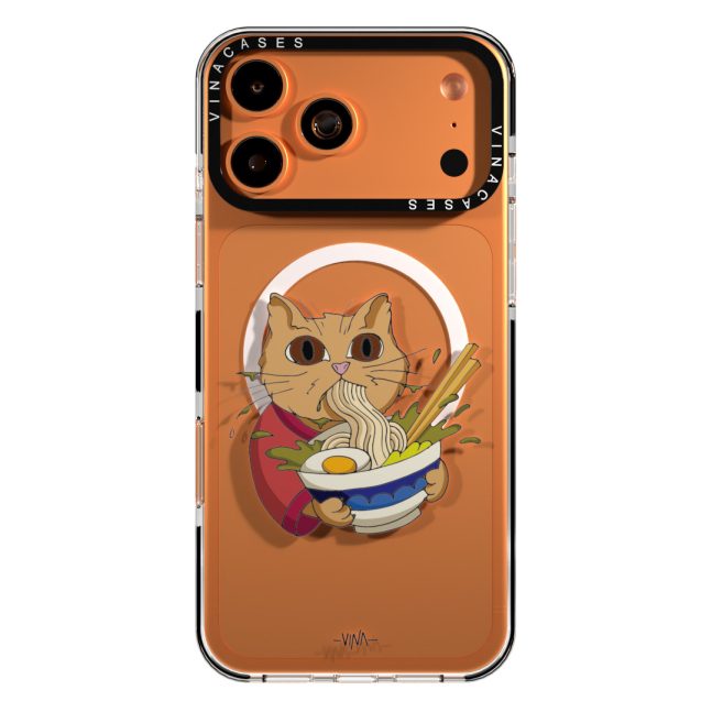 Alternative view of قاب مگسیف ضد ضربه آیفون وینا مدل Chinese Cat