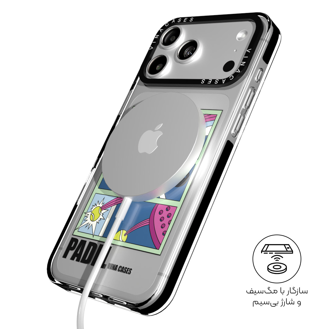 قاب ضد ضربه آیفون وینا مدل Padel Story - Image 7