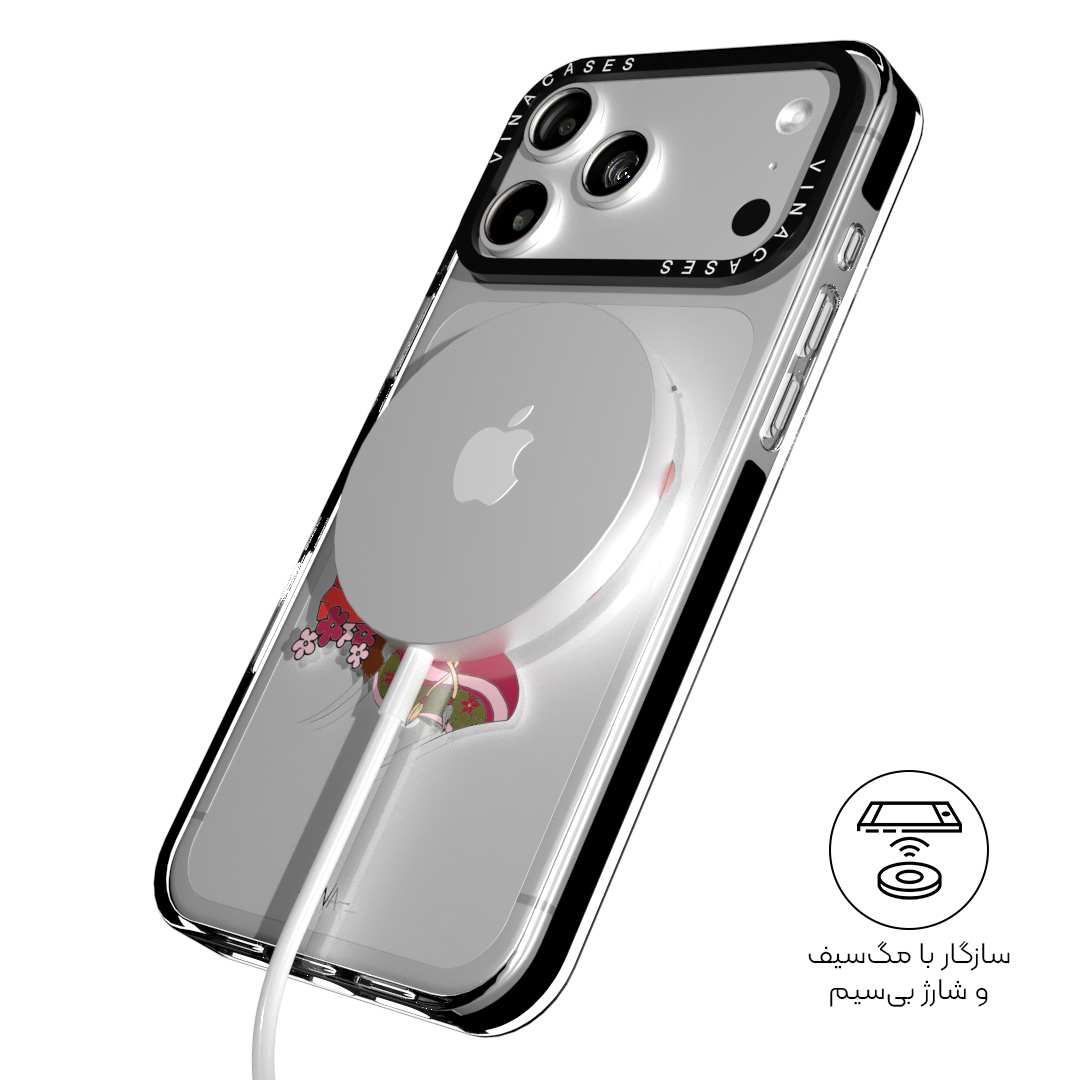 قاب مگسیف ضد ضربه آیفون وینا مدل Chinese Fan - Image 7