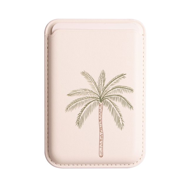 جاکارتی مگسیف چرمی سفید مدل Palm