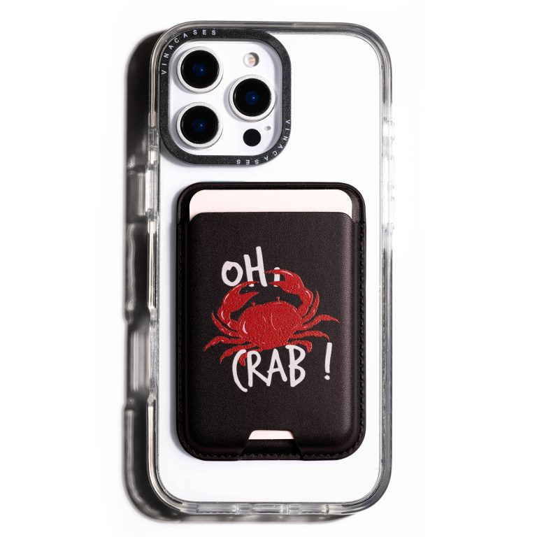 Alternative view of جاکارتی مگسیف چرمی مشکی مدل Oh Crab