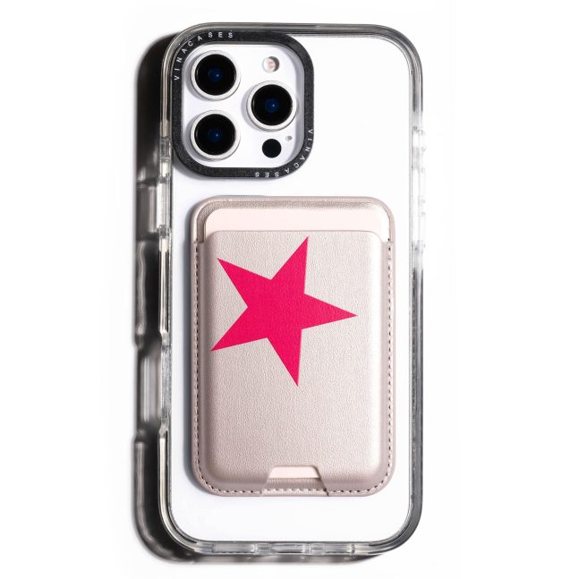 Alternative view of جاکارتی مگسیف چرمی نقره ای مدل Pink Star