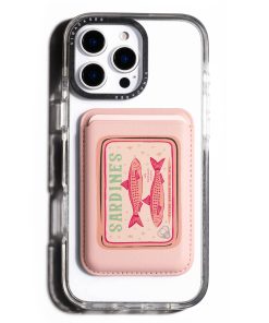 Alternative view of جاکارتی مگسیف چرمی صورتی کمرنگ مدل Light Pink Sardine