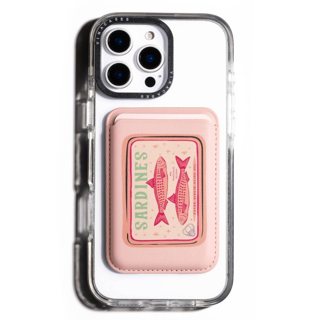 Alternative view of جاکارتی مگسیف چرمی صورتی کمرنگ مدل Light Pink Sardine