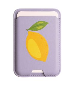 جاکارتی مگسیف چرمی یاسی مدل Lemon