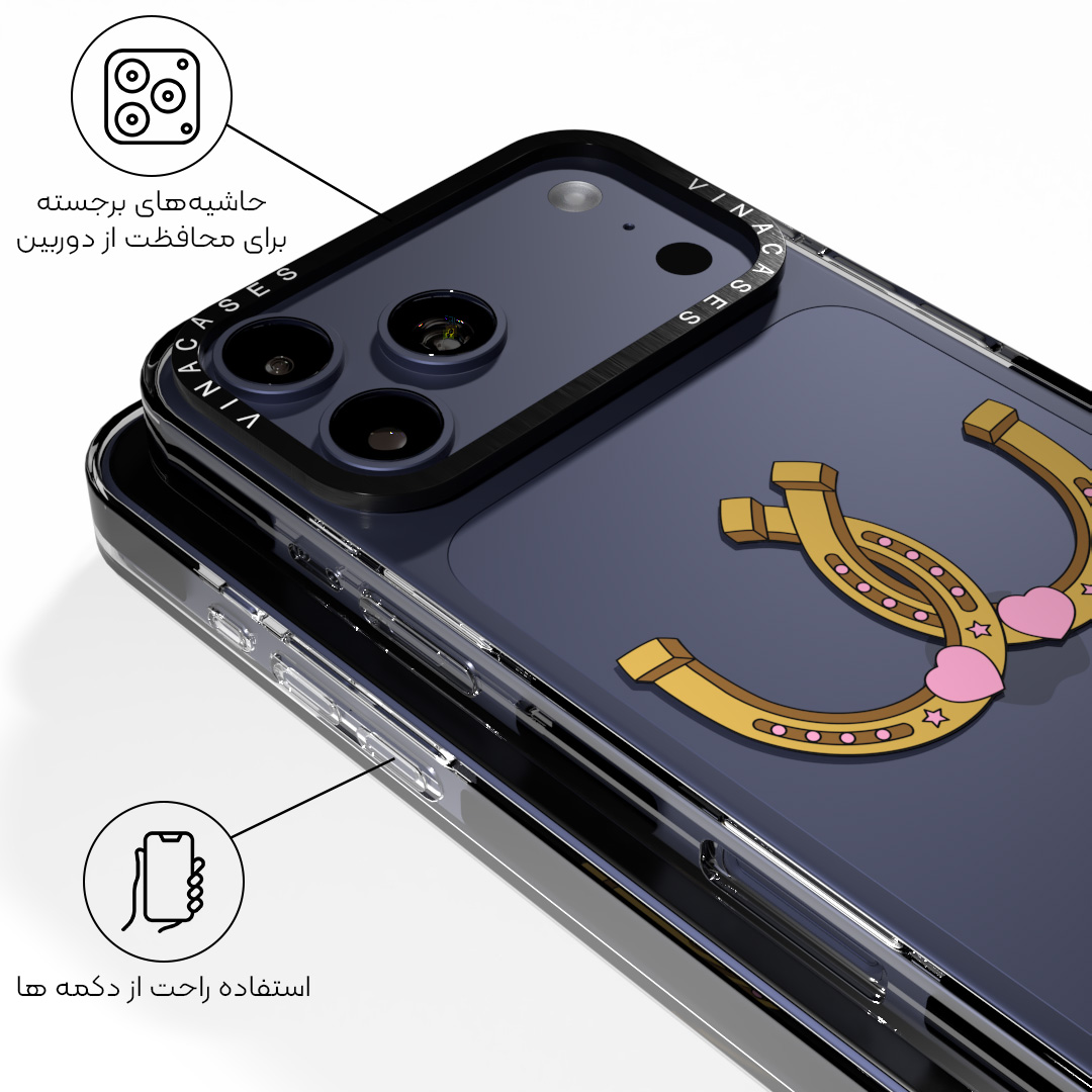 قاب ضد ضربه آیفون وینا مدل Horseshoe - Image 6