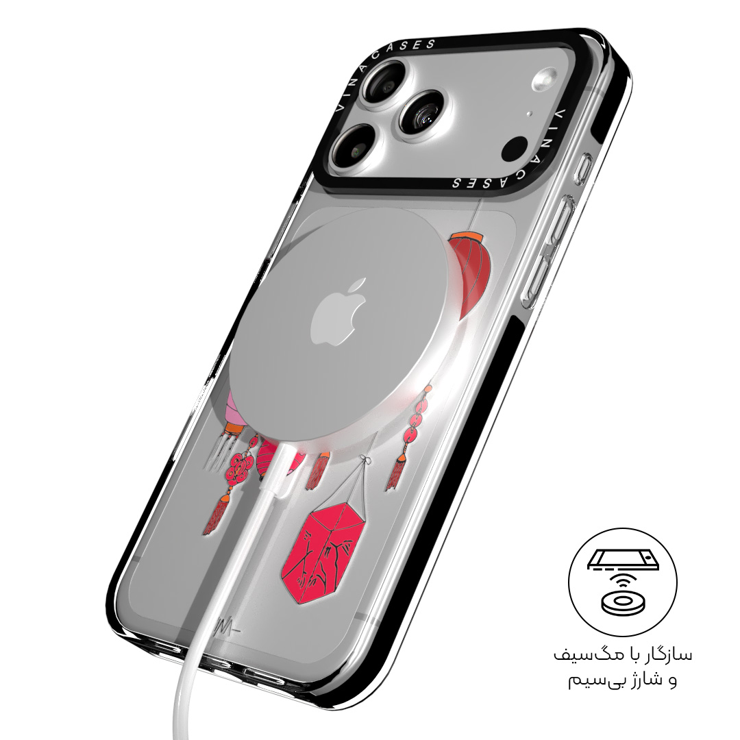 قاب مگسیف ضد ضربه آیفون وینا مدل Chinatown - Image 6