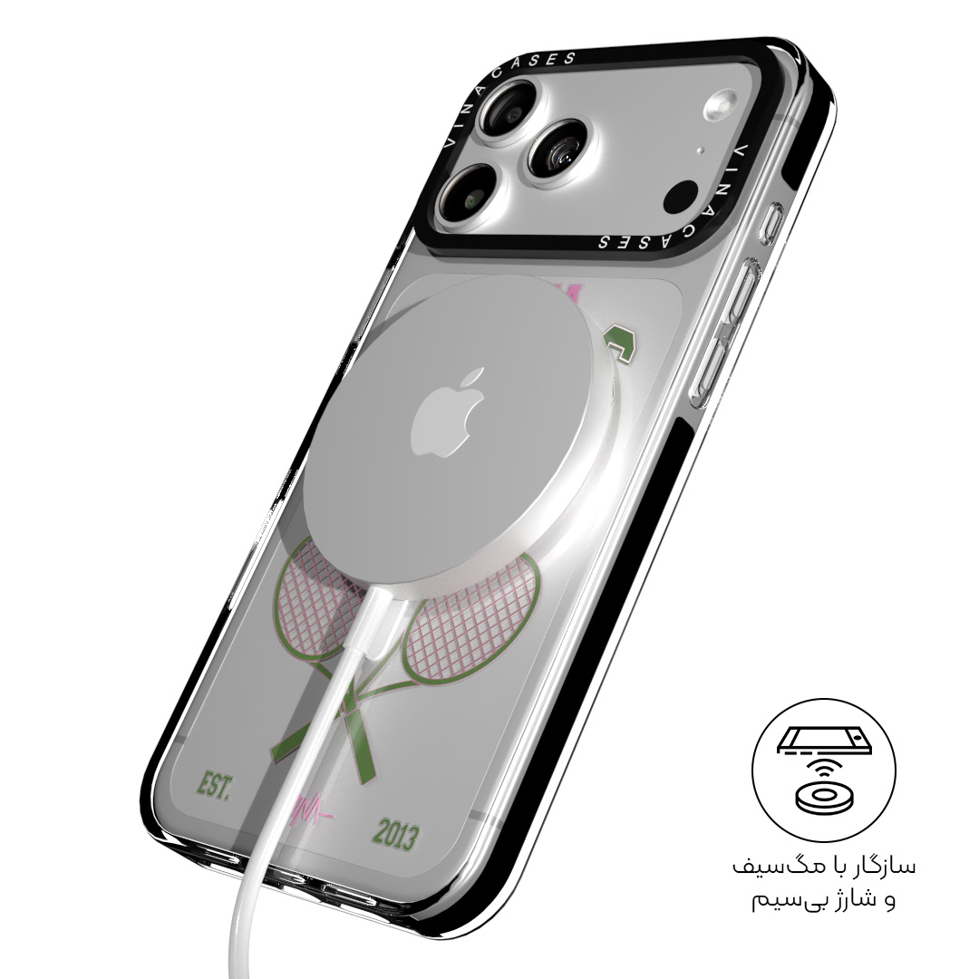 قاب مگسیف ضد ضربه آیفون وینا مدل Vina Tennis Club - Image 6