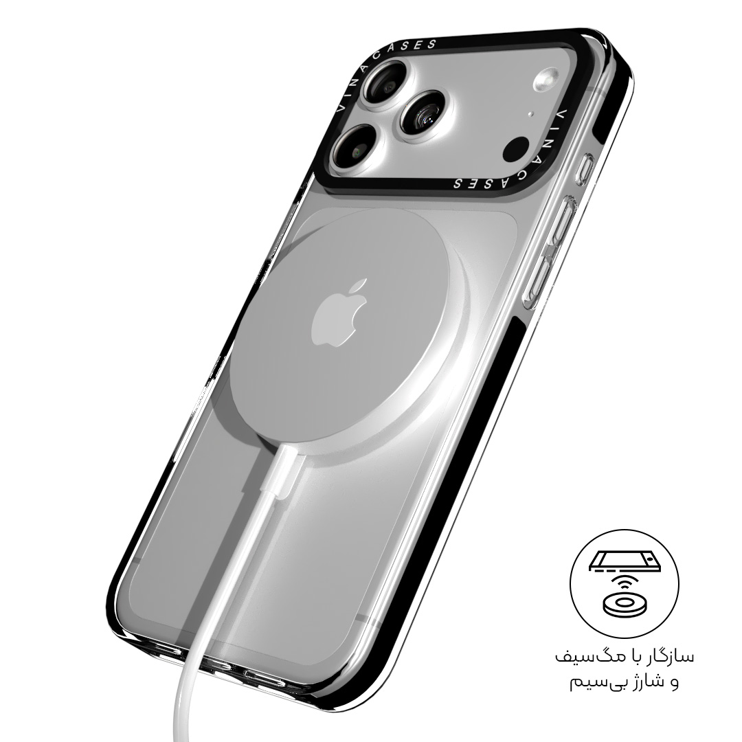 قاب مگسیف ضد ضربه آیفون وینا مدل Design Studio - Image 7