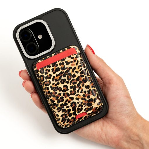 جاکارتی مگسیف چرمی مدل Leopard - Image 4