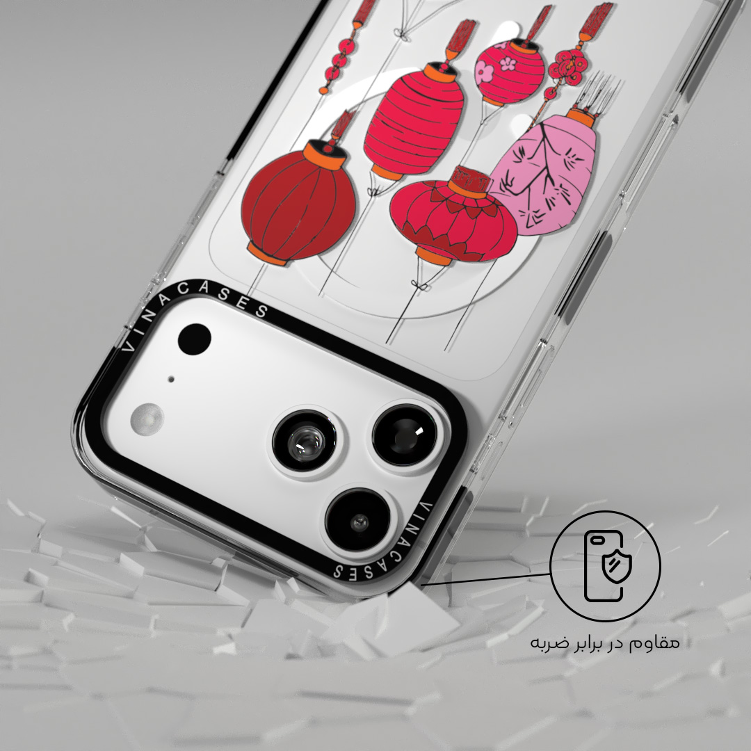 قاب مگسیف ضد ضربه آیفون وینا مدل Chinatown - Image 9