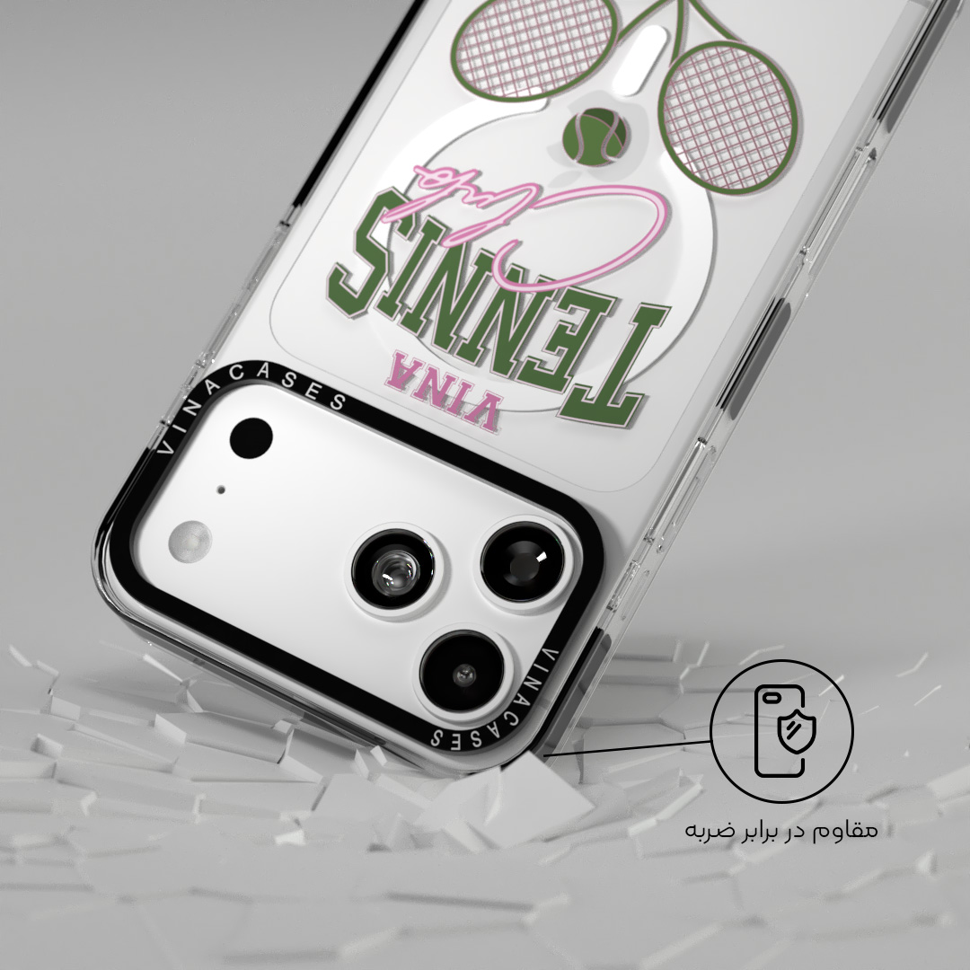 قاب مگسیف ضد ضربه آیفون وینا مدل Vina Tennis Club - Image 7