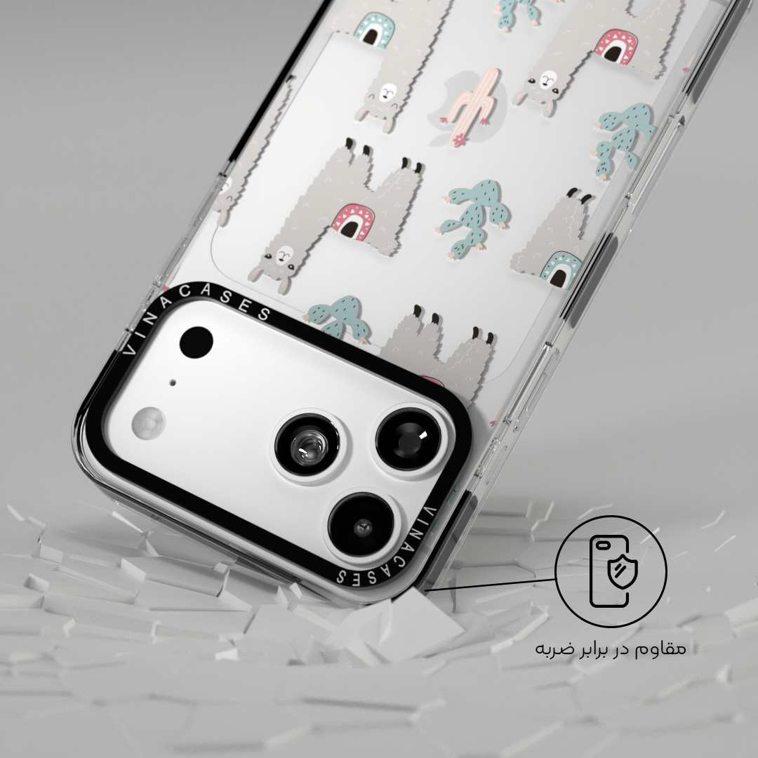 قاب ضد ضربه آیفون وینا مدل Llama - Image 7