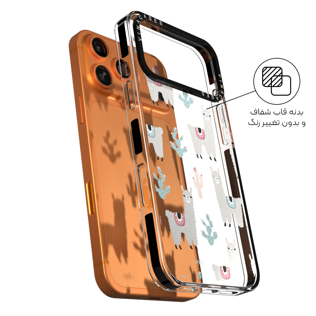قاب ضد ضربه آیفون وینا مدل Llama - Image 8