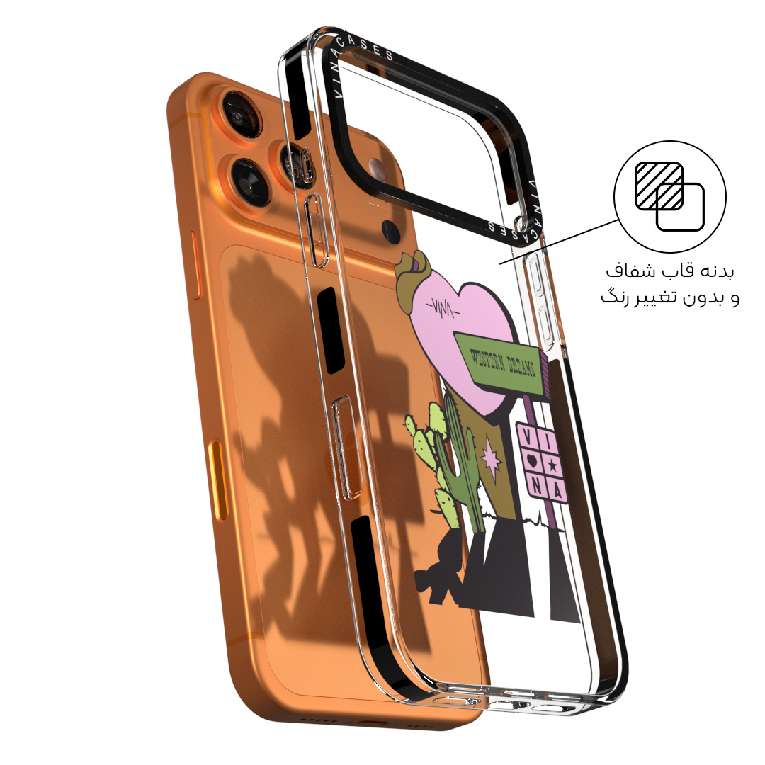 قاب ضد ضربه آیفون وینا مدل Motel - Image 7